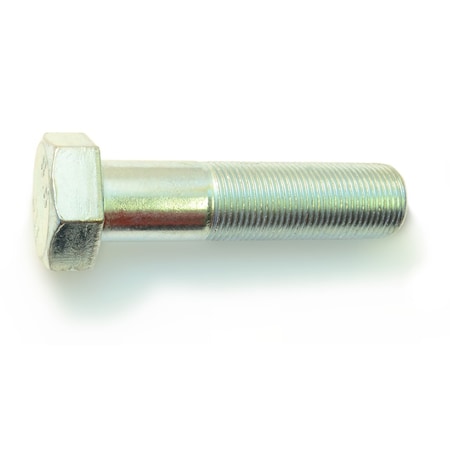 Midwest Fastener Class 8.8, M20-1.50 Hex Head Cap Screw, Zinc Plated Steel, 80 mm L, 2 PK 30986